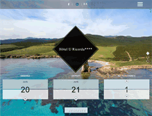 Tablet Screenshot of hotel-uricordu.com